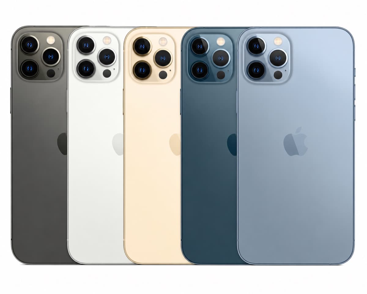 iPhone 12 Pro Azul, Preto