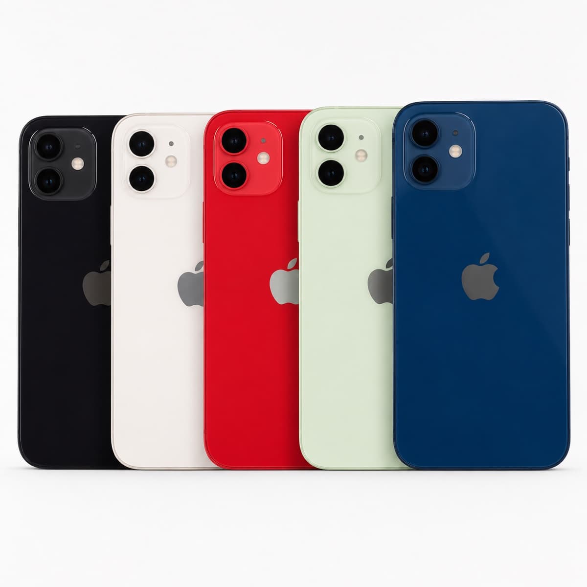 iPhone 12 Branco, Preto, Lilás, Verde