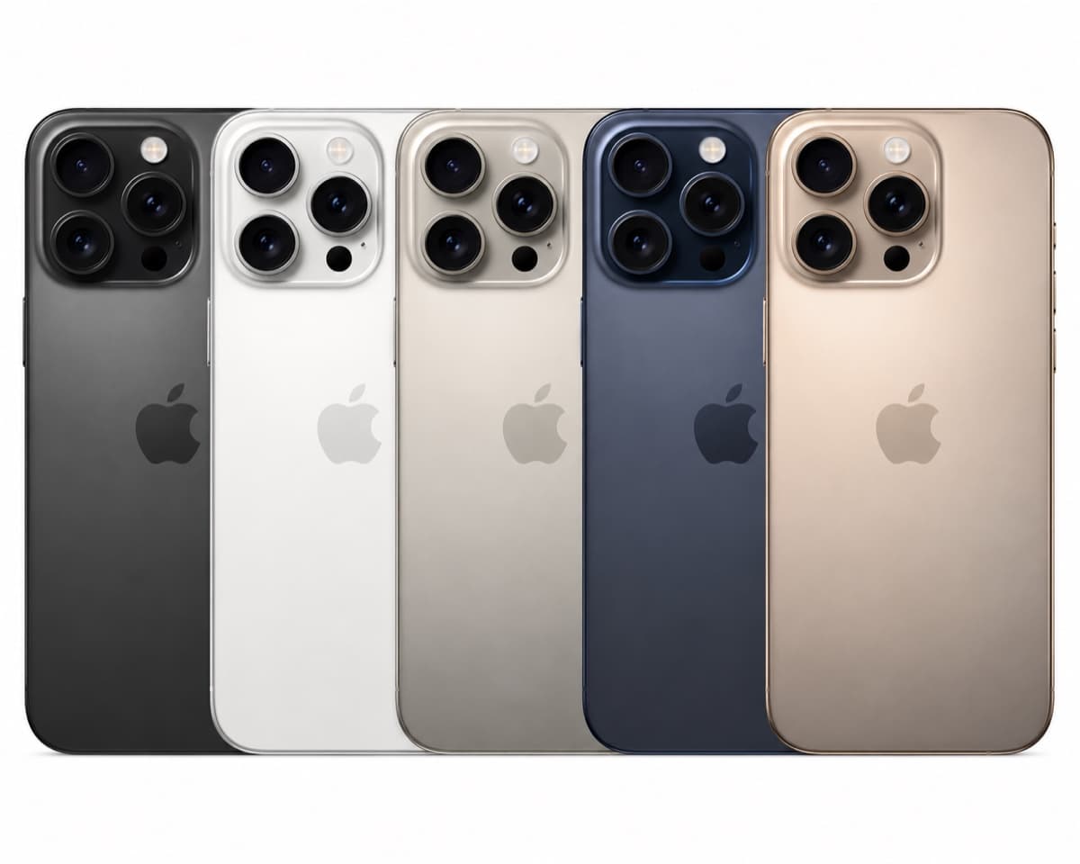 iPhone 16 Pro Max Preto, Natural, Branco, Desert